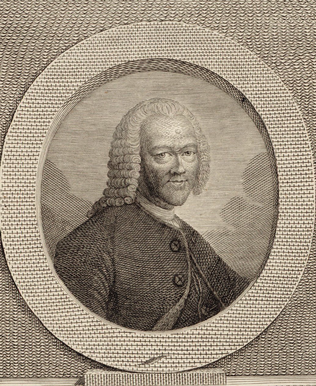 Portrét Georga Philippa Telemanna 1681-1767. od Unbekannt