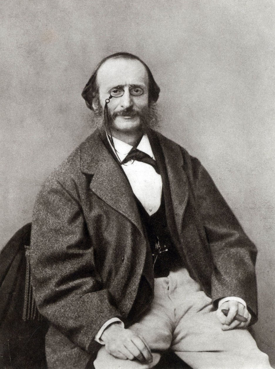 Portrét Jacquese Offenbacha 1819-1880, cca 1865. od Unbekannt