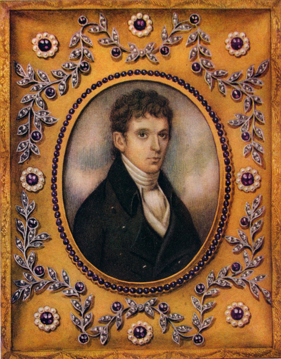 Portrét Jamese H. Leigha Hunta, c1810 od Unbekannt