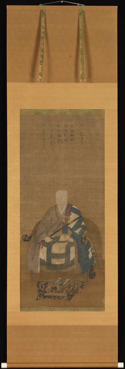Portrét Kyuzan Soei, 17. století. od Unbekannt