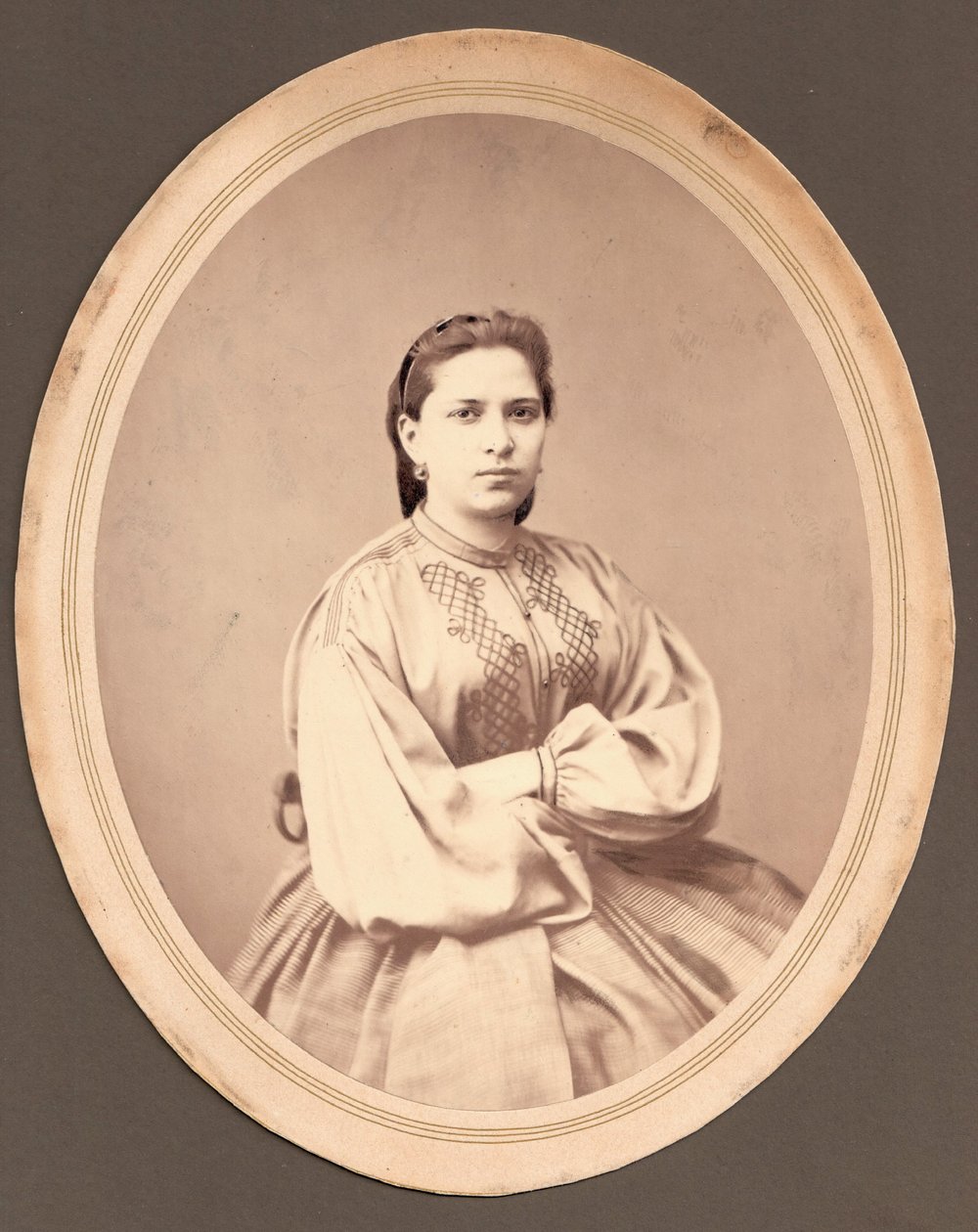 Portrét Marie Mikhaylovny Dostojevské 1844-1888 od Unbekannt