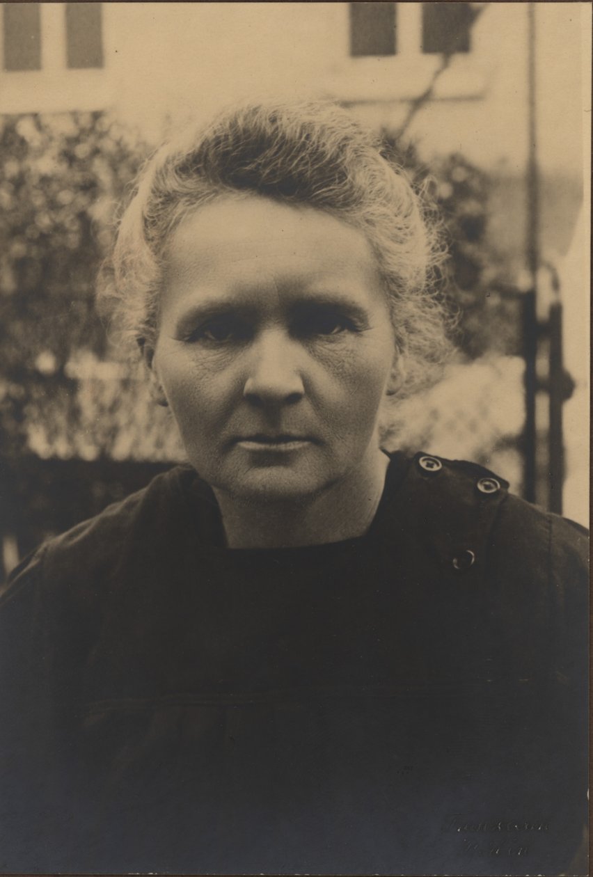 Portrét Marie Curie 1867-1934 od Unbekannt