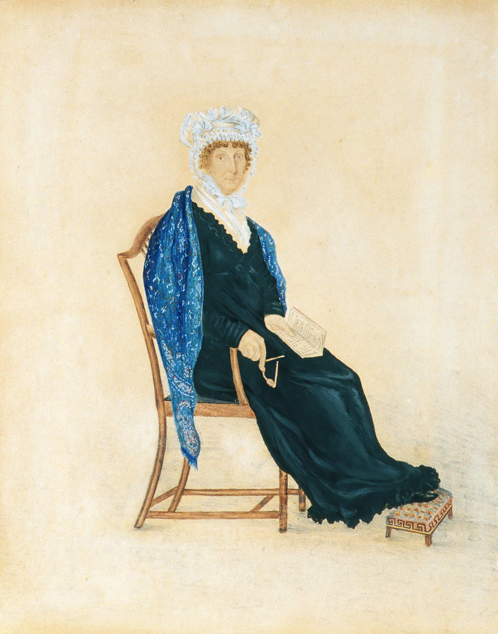 Portrét paní Croftsové, ca. 1815-30. od Unbekannt