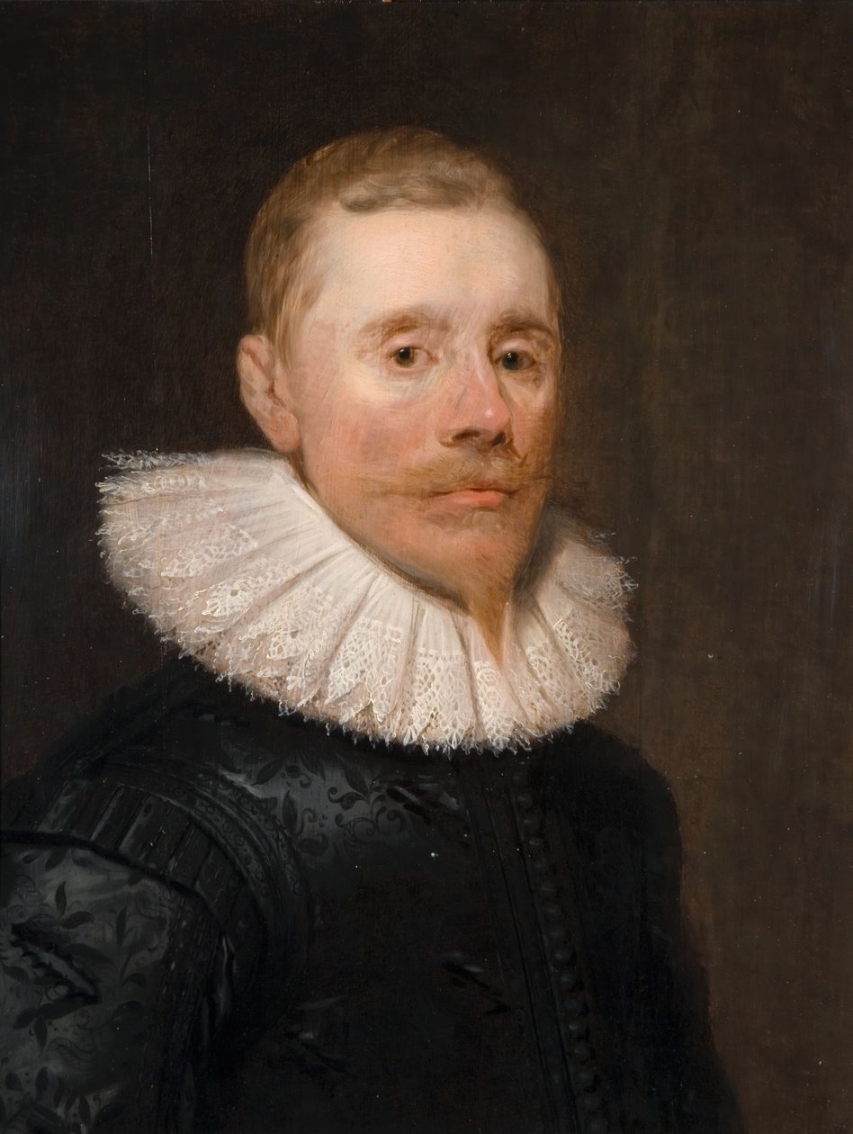 Portrét gentlemana, 1600-1700. od Unbekannt