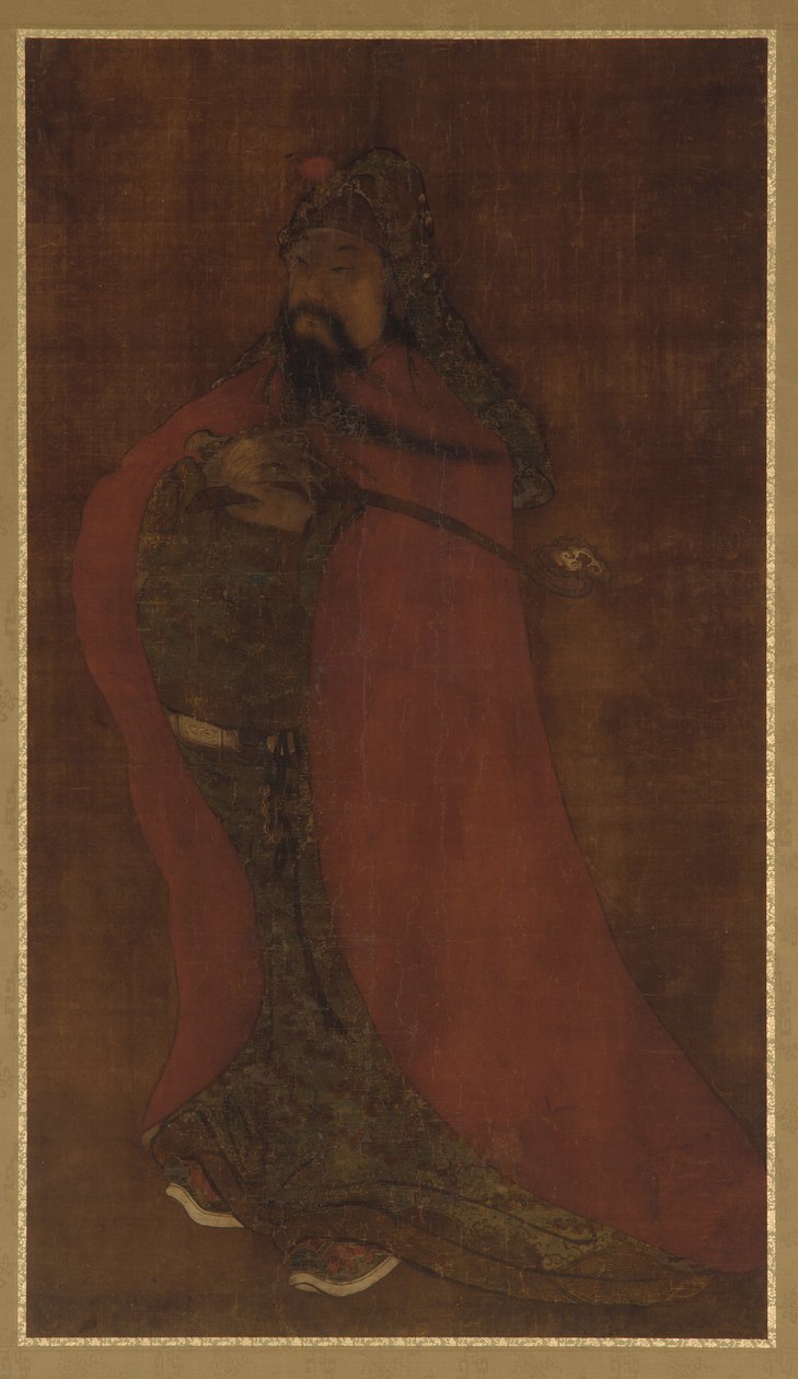 Portrét hanského císaře, 1279-1368. od Unbekannt