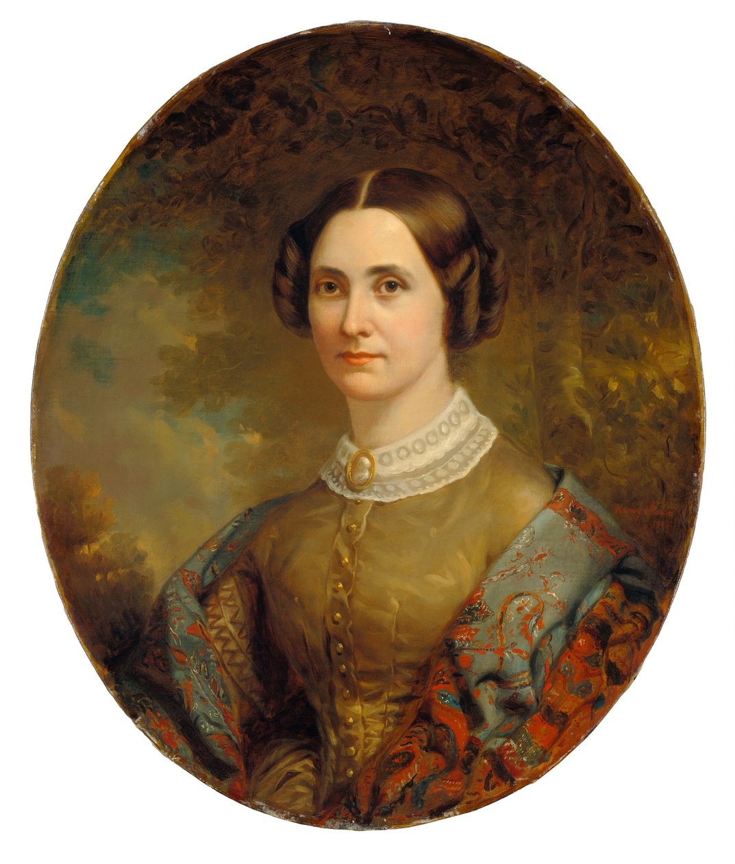 Portrét dámy, c. 18551860. od Unbekannt