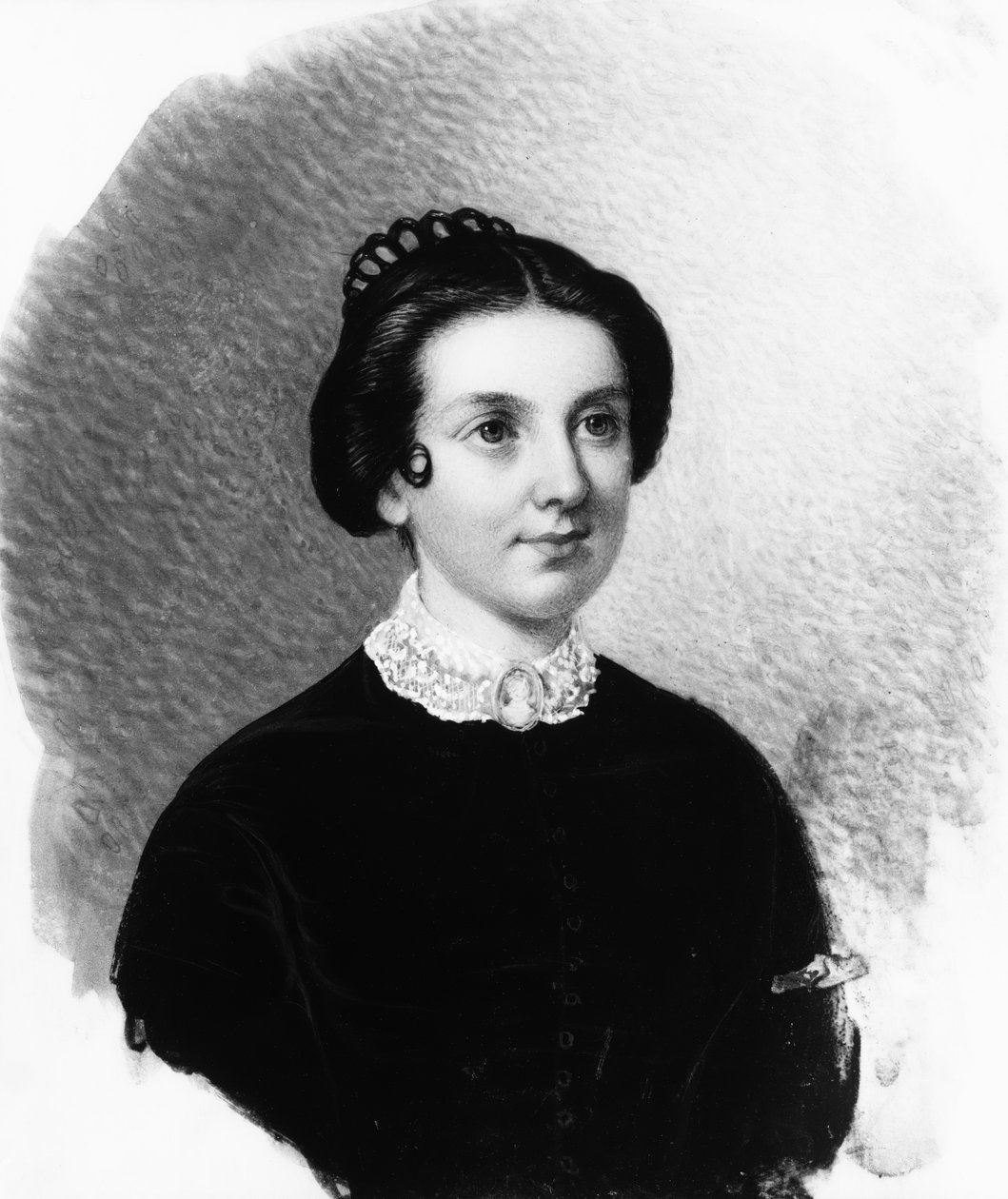 Portrét dámy, ca. 1850. od Unbekannt