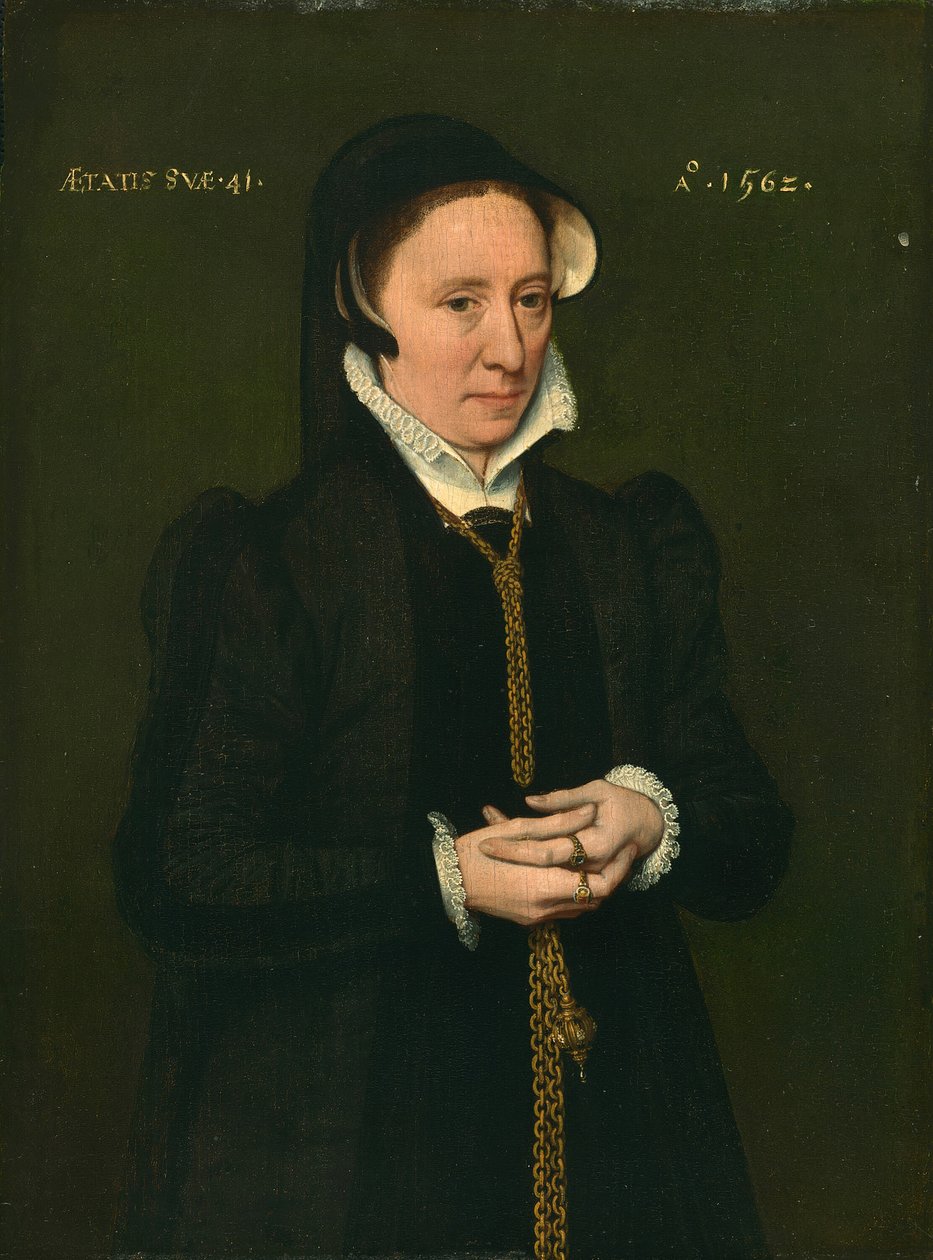 Portrét ženy, 1562. od Unbekannt