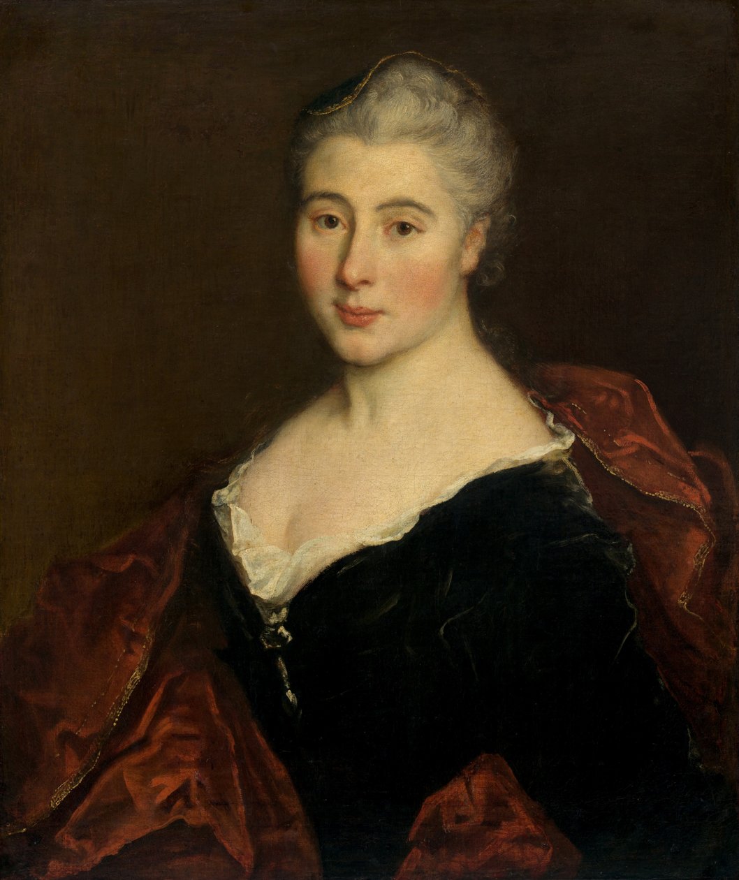 Portrét ženy, c. 1711. od Unbekannt