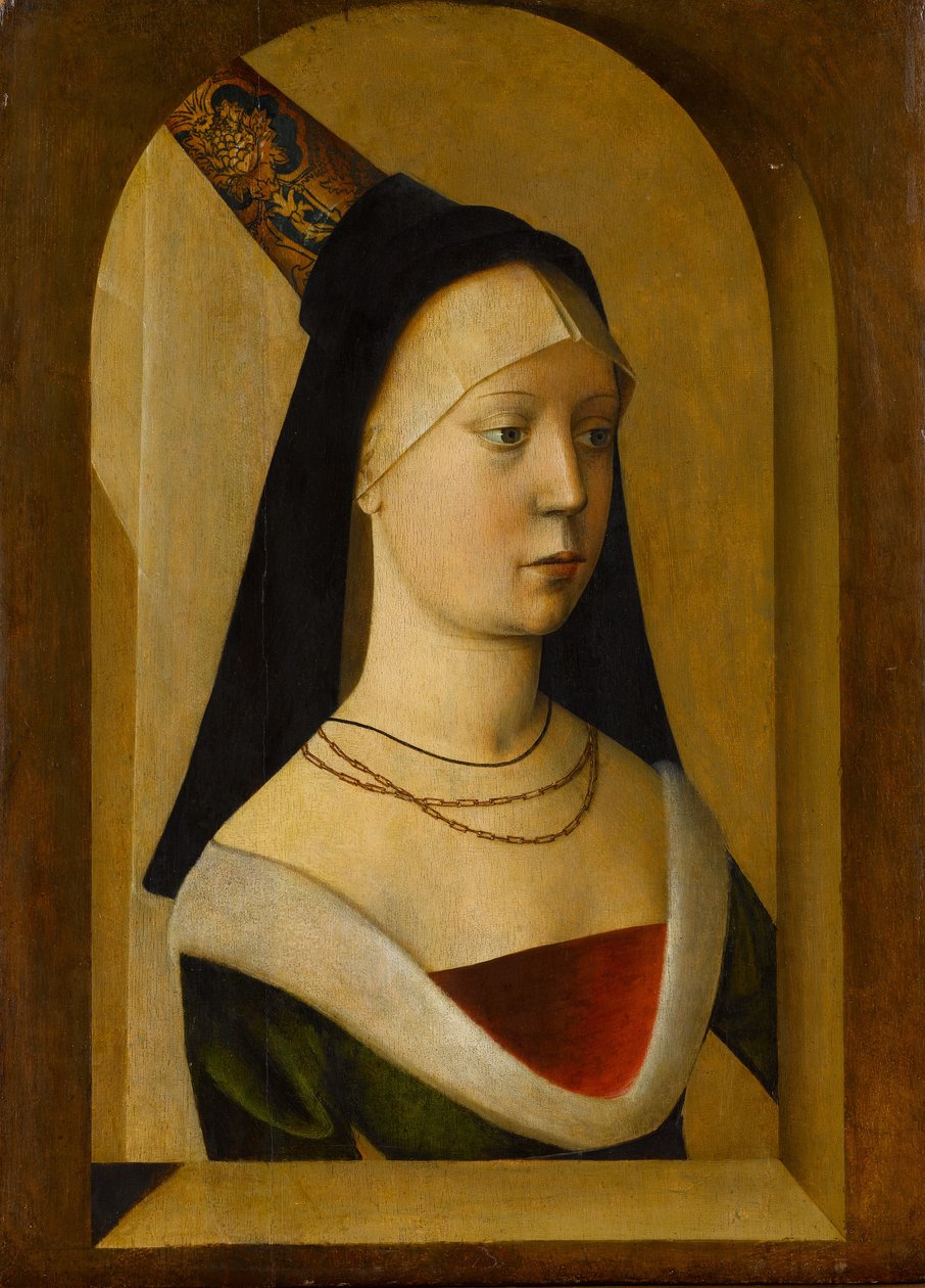 Portrét ženy, ca. 1470-80. od Unbekannt