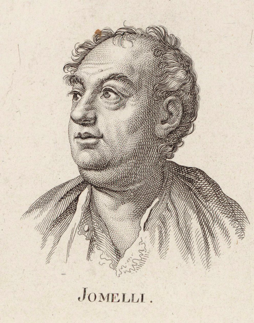 Portrét skladatele Niccola Jomelliho 1714-1774. od Unbekannt