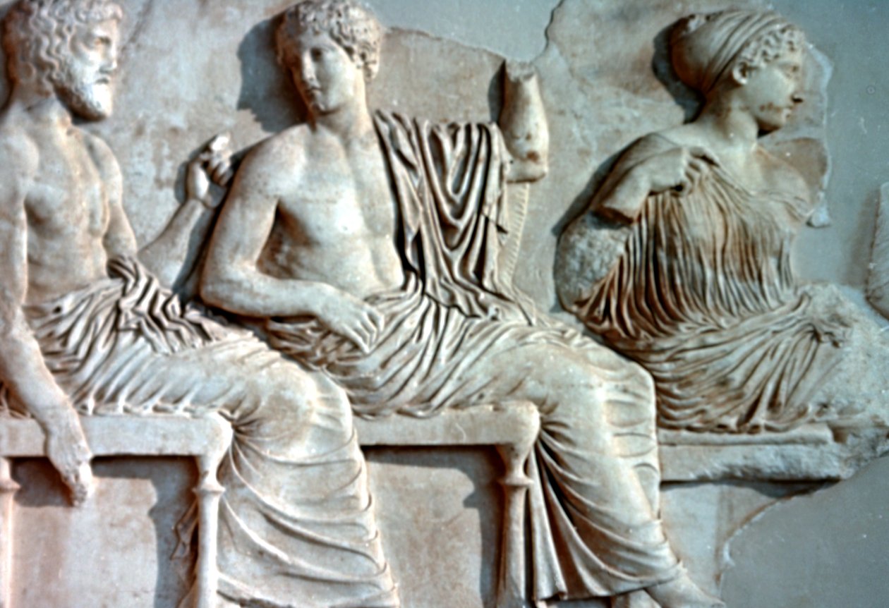 Poseidon, Apollo a Artemis, 447-432 př.nl od Unbekannt