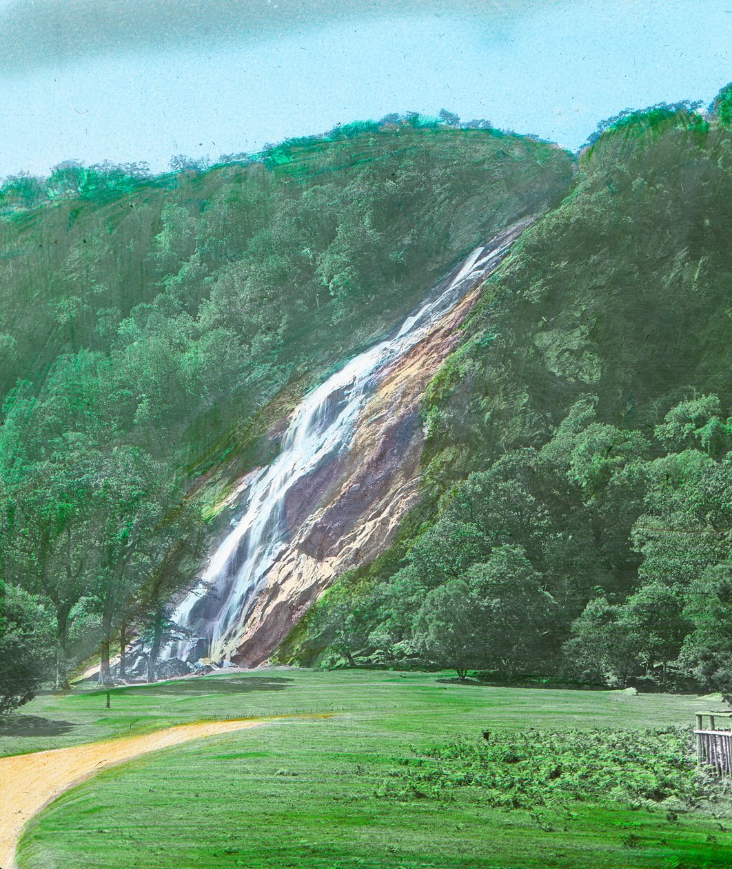 Vodopád Powerscourt, Co. Wicklow, c1910 od Unbekannt