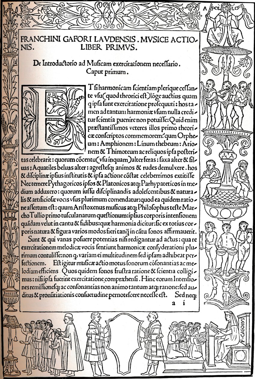 Practica Musicae, 1496, 1917 od Unbekannt