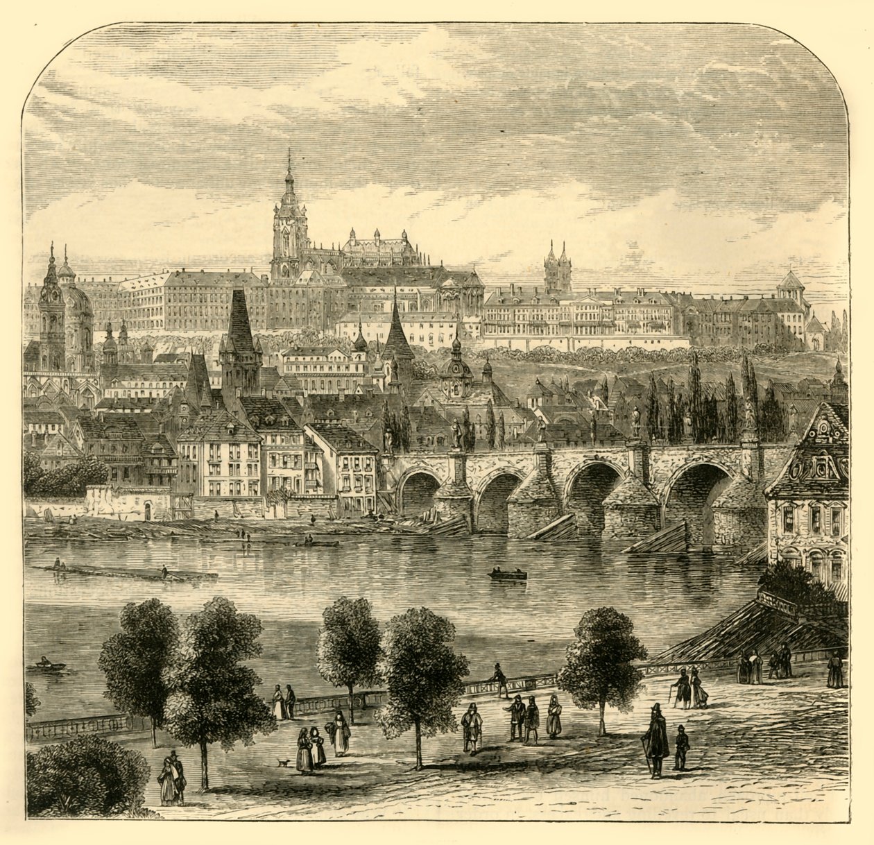 Praha, 1881. od Unbekannt