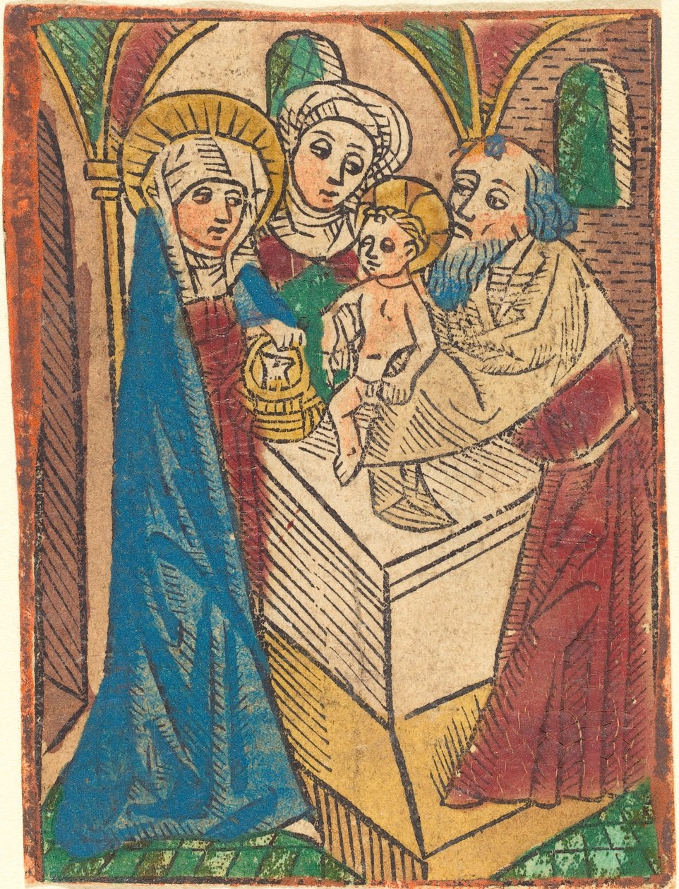 Prezentace, c. 1490. od Unbekannt