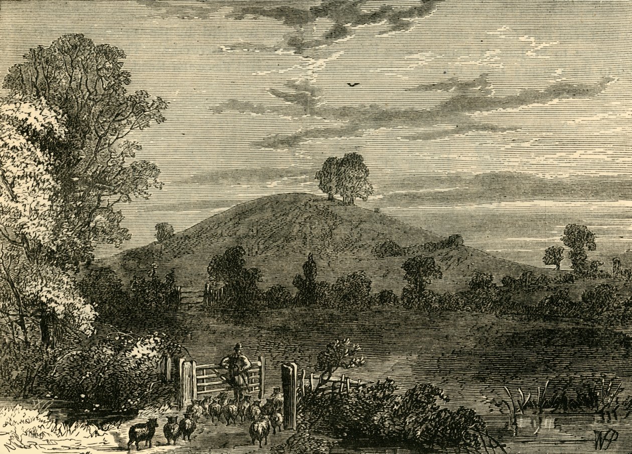 Primrose Hill v roce 1780, c1876. od Unbekannt