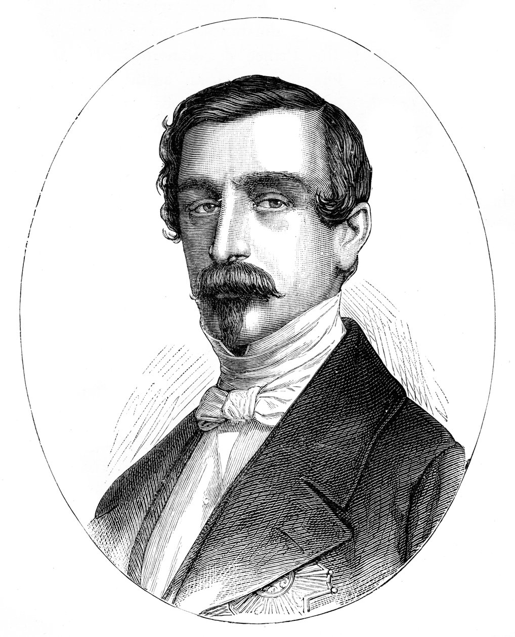 Princ Charles Louis Napoleon 1808-1873 od Unbekannt