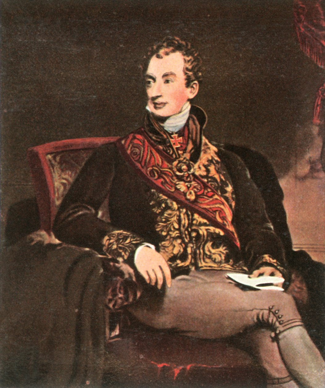 Princ z Metternichu, c1815, 1936. od Unbekannt