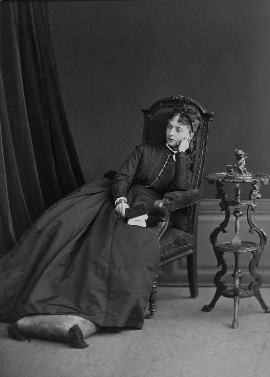 Princezna Jekatěrina Mihailovna Dolgoruková 1847-1922, c. 1880. od Unbekannt