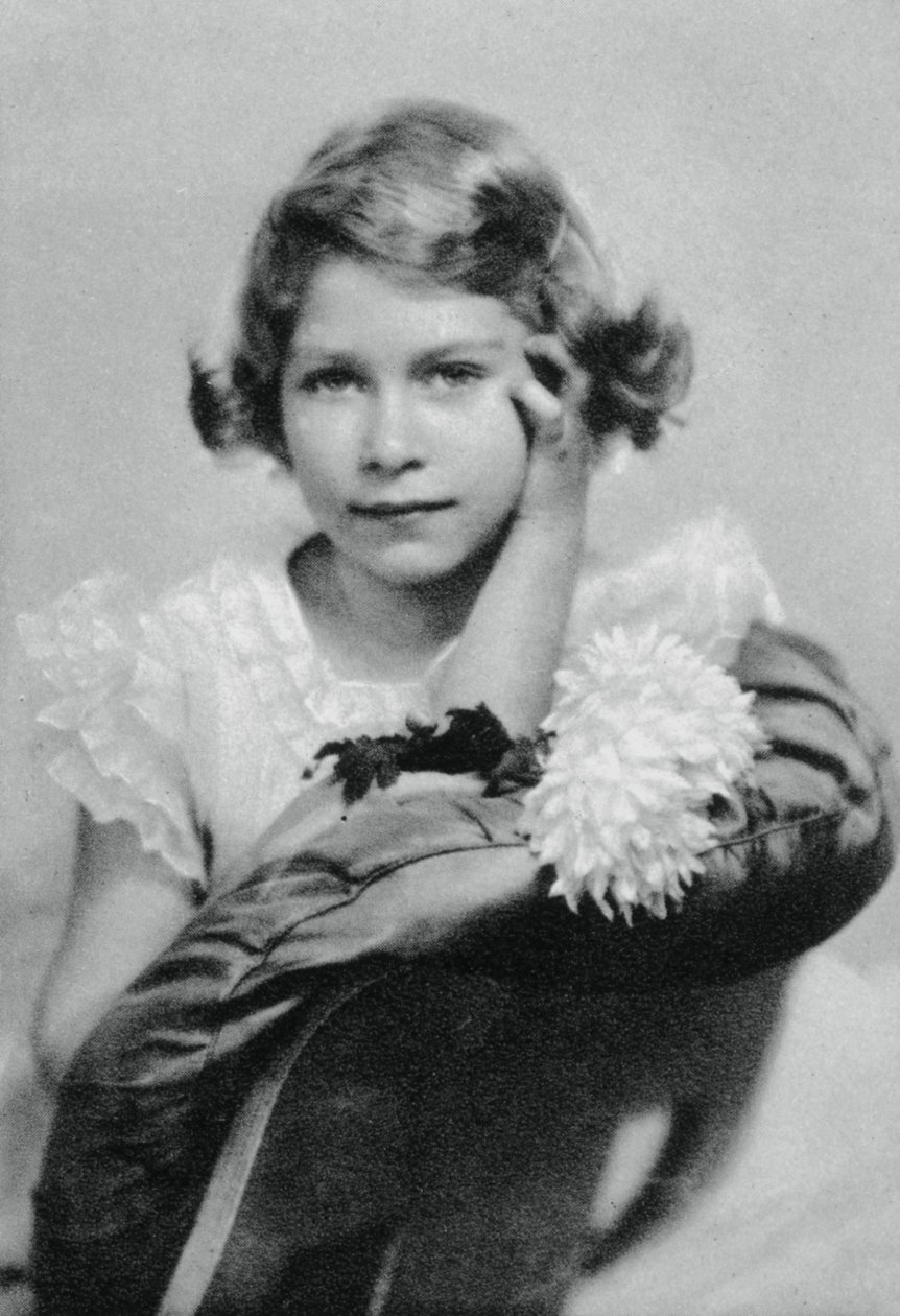 Princezna Alžběta, devět let, 1935, 1937 od Unbekannt