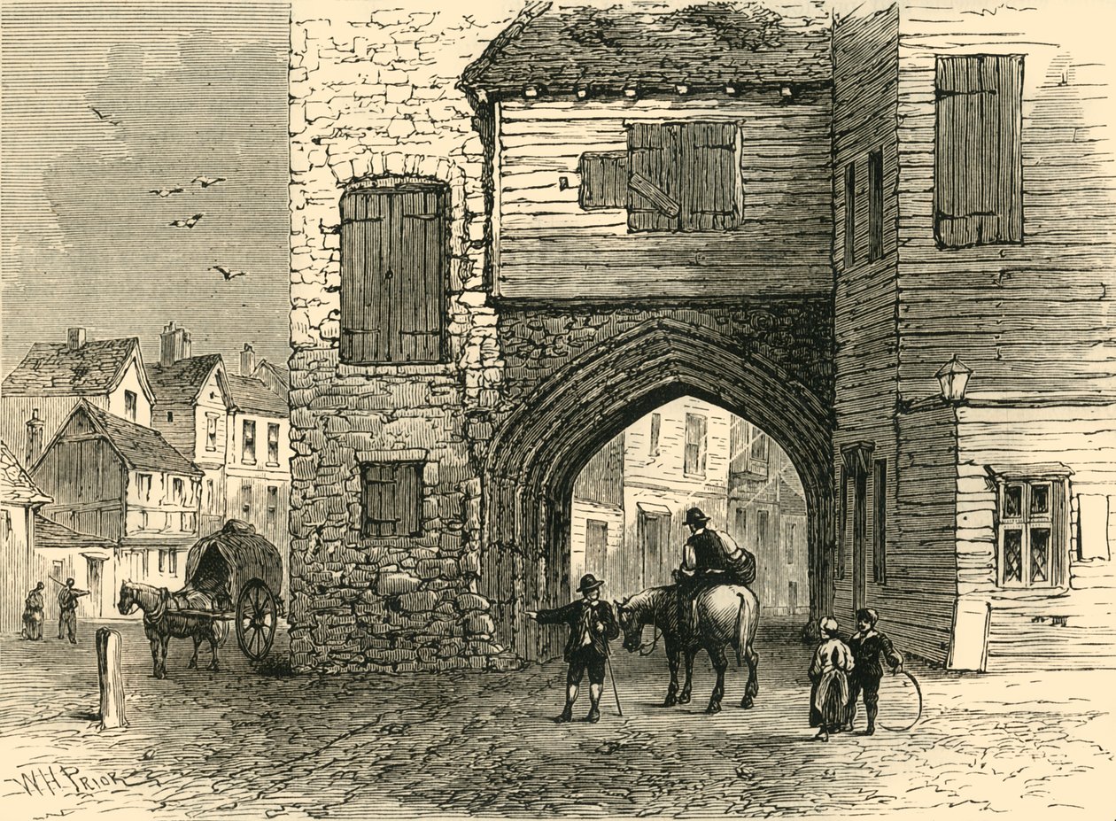 Převorství St. Mary Overy, 1700, c1878. od Unbekannt