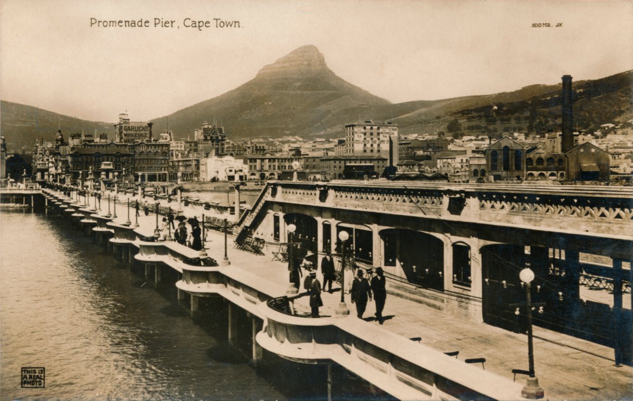 Promenade Pier, Kapské Město, c1900 od Unbekannt