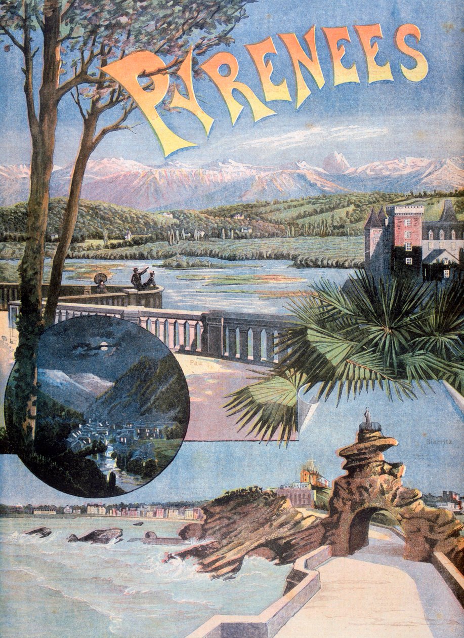 Pyreneje, 1894 od Unbekannt