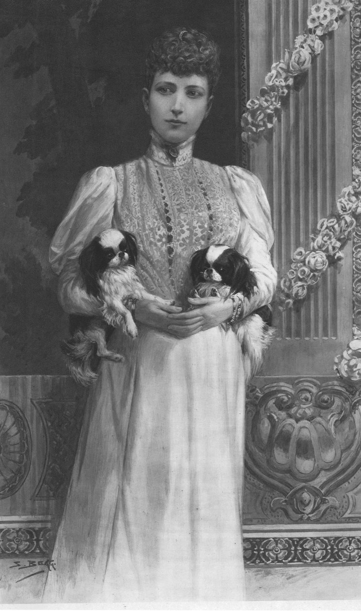 Královna Alexandra, 1901. od Unbekannt