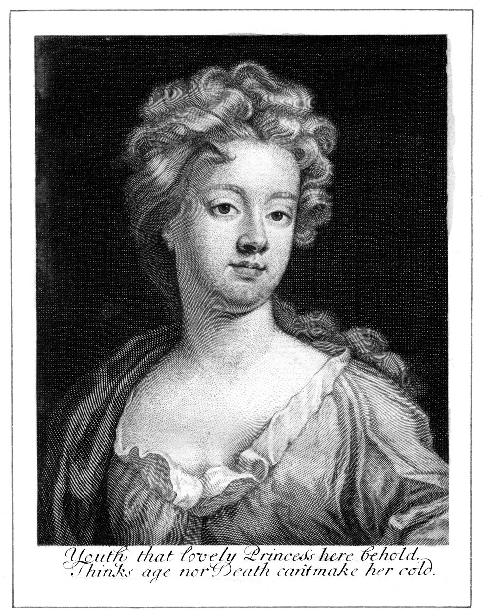 Královna Anna 1665-1714 od Unbekannt