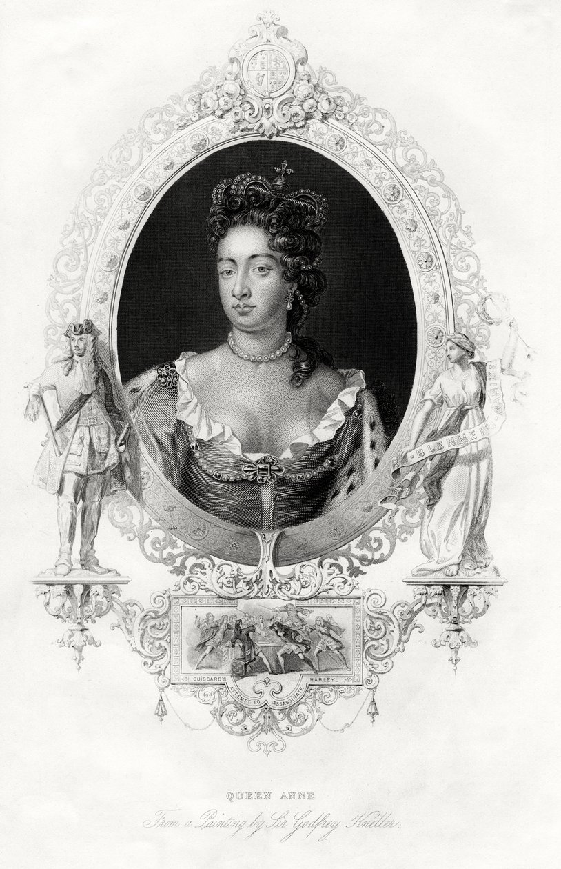 Královna Anna, 1860 od Unbekannt