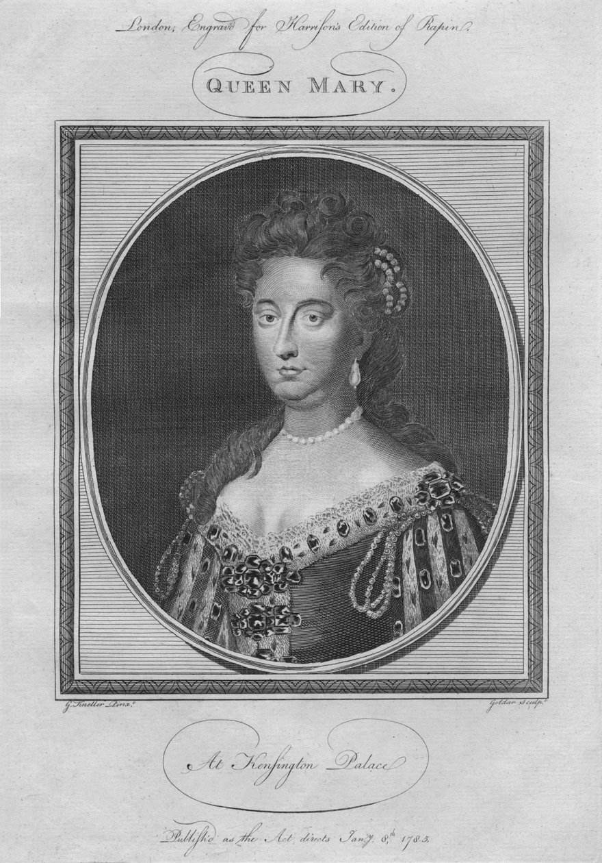 Queen Mary, 1785 od Unbekannt