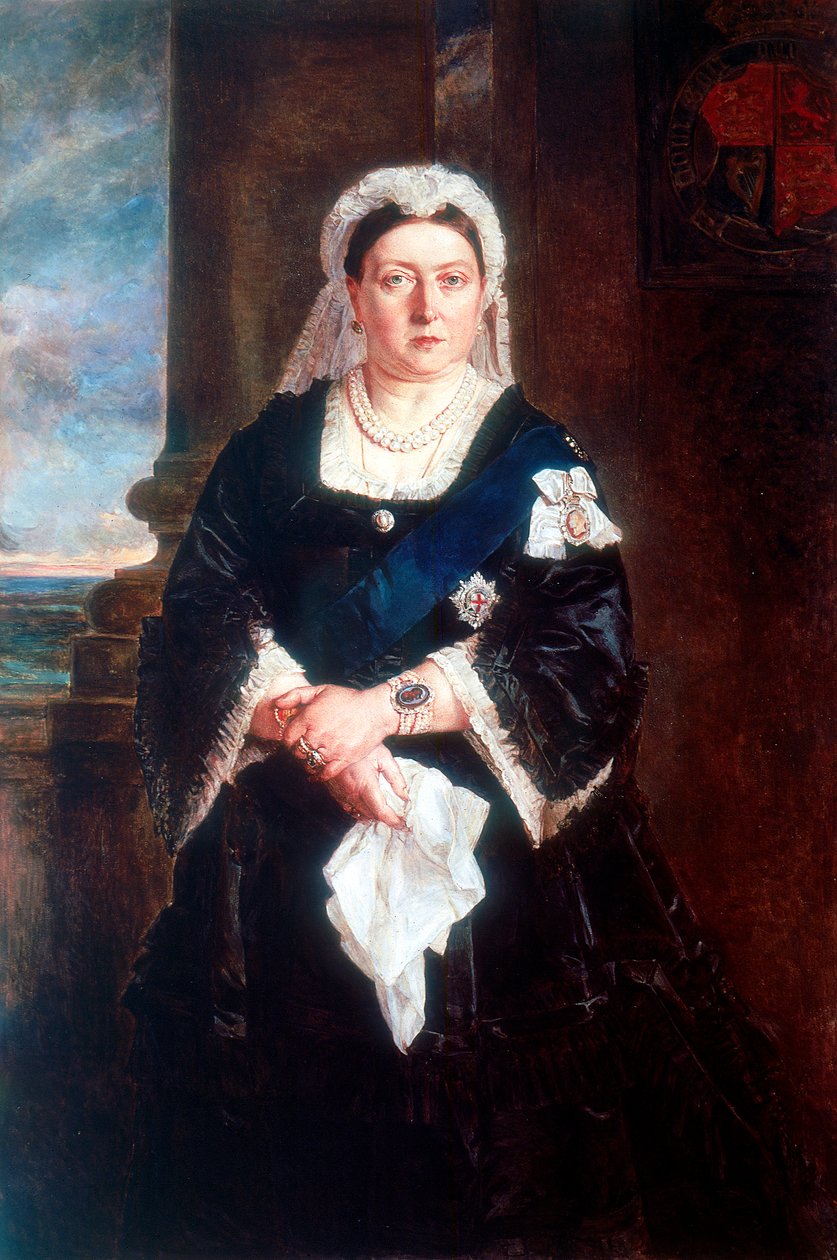 Královna Viktorie, c1880 od Unbekannt