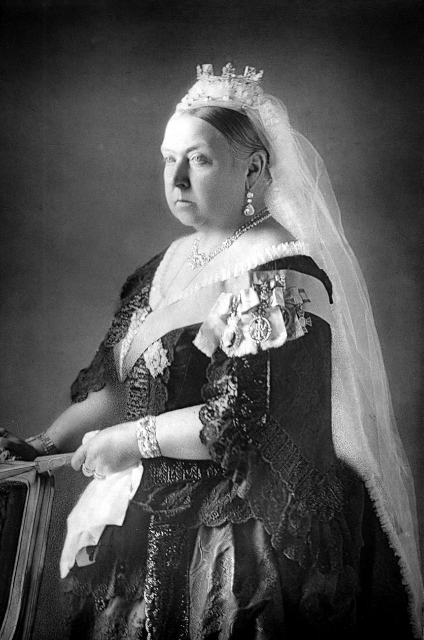 Královna Viktorie, c1890 od Unbekannt