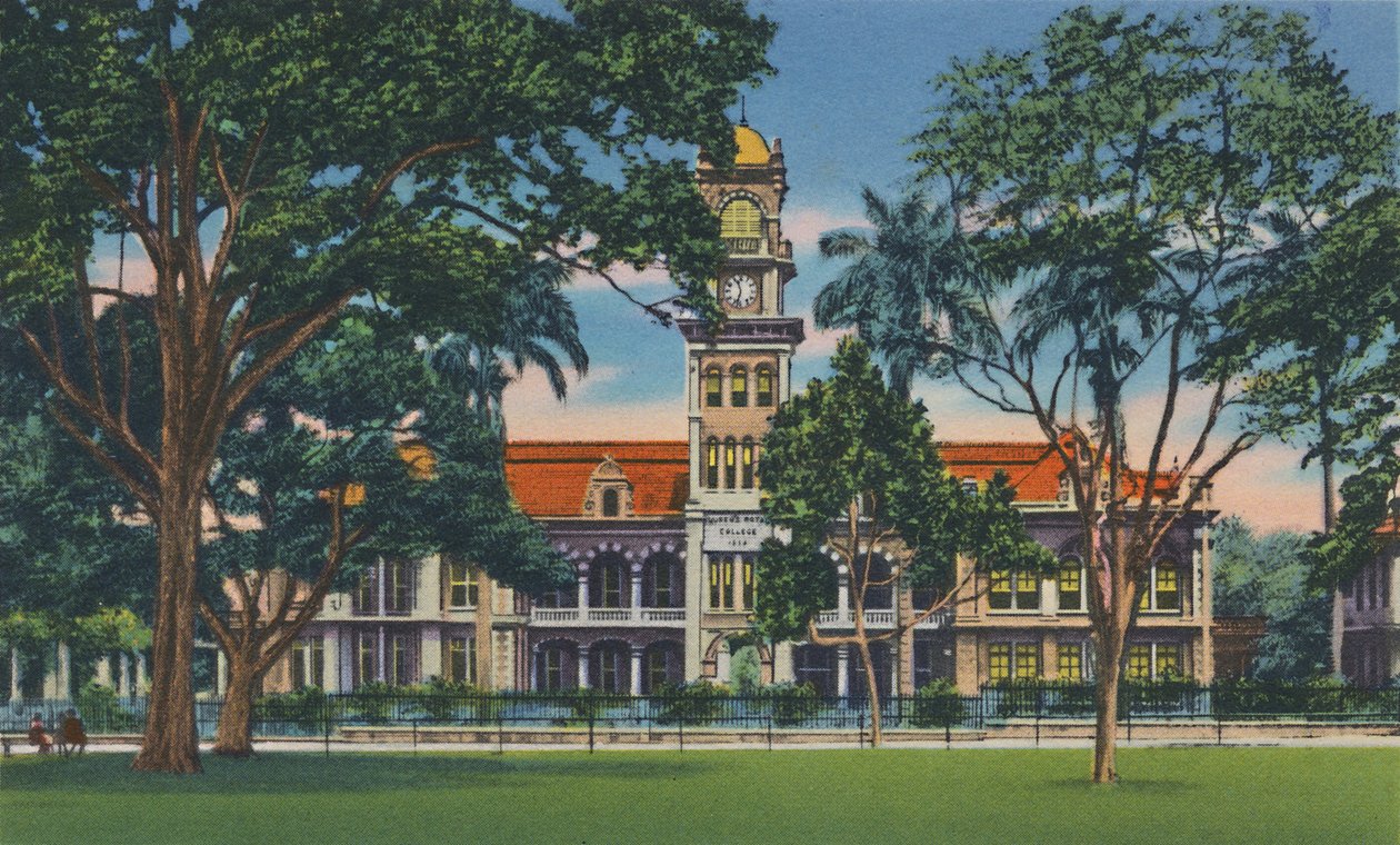Queens Royal College, Trinidad, B.W.I., c1940. od Unbekannt