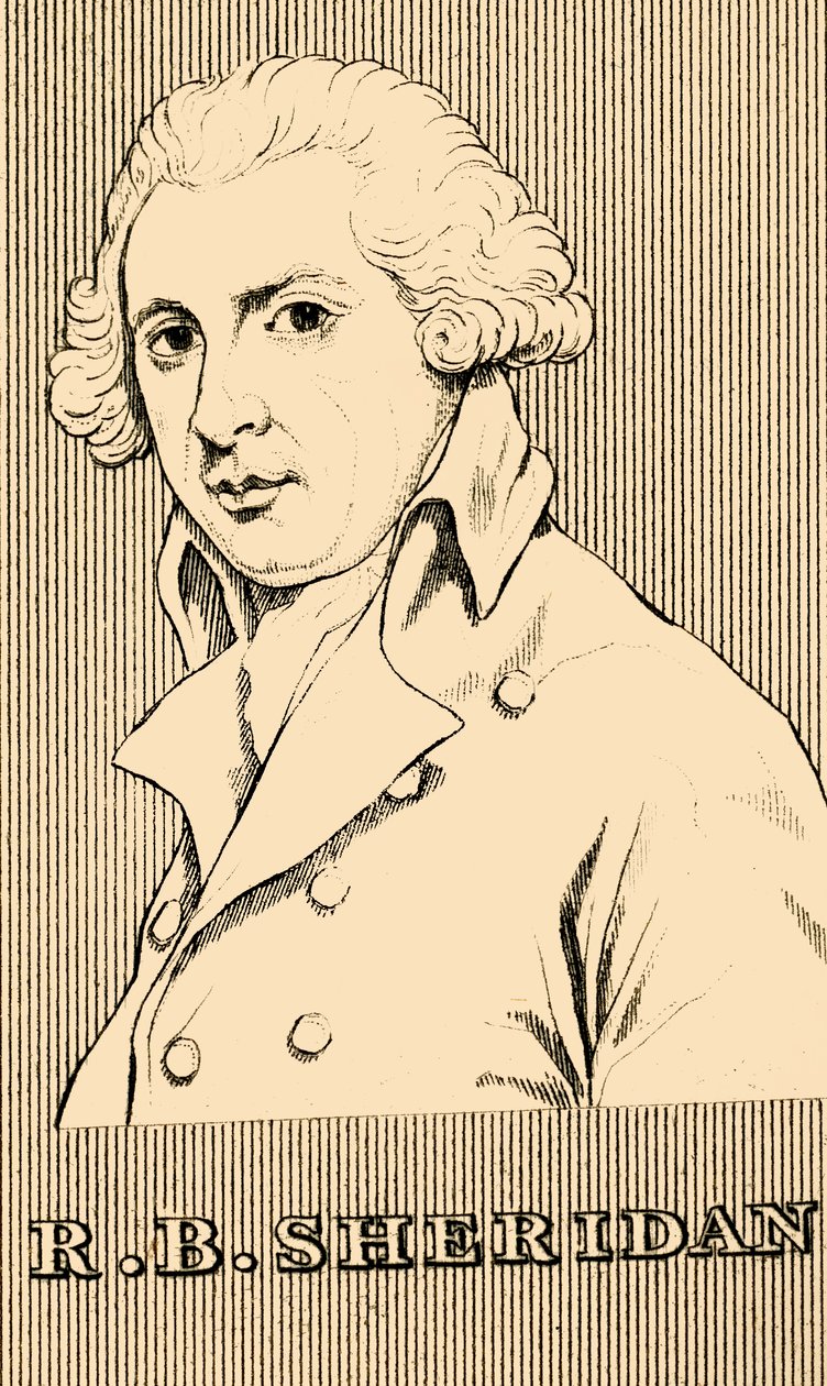 R. B. Sheridan, 1751-1816, 1830. od Unbekannt