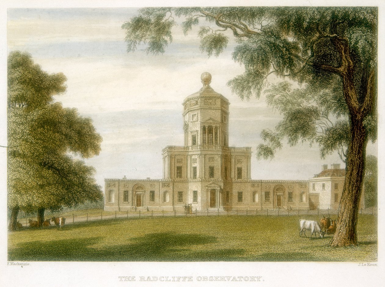 Radcliffe Observatory, Oxford, Anglie, 1834 od Unbekannt