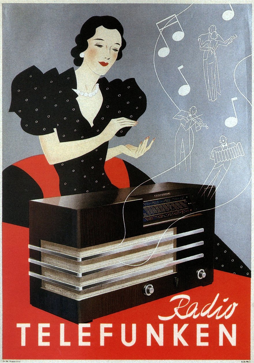 Radio Telefunken, 1935 od Unbekannt