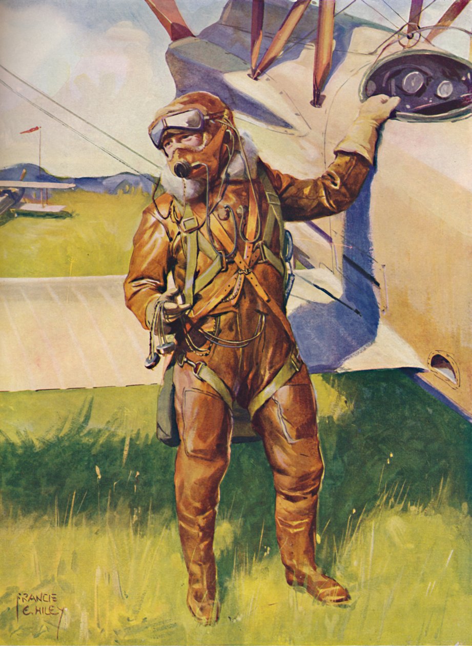 Připraven na let ve velké výšce, 1927 od Unbekannt