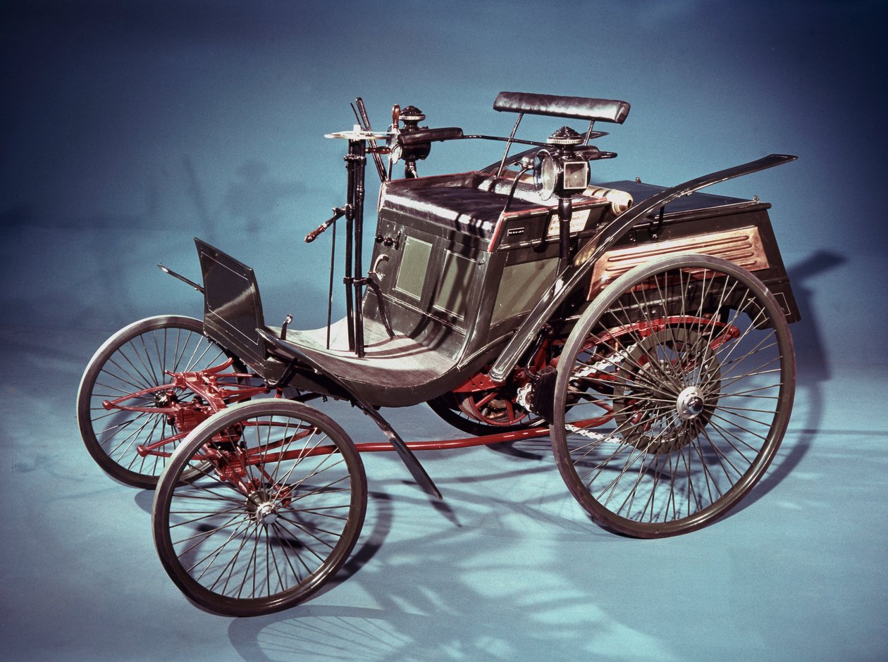 Vůz Benz Velo s motorem vzadu, Němec, 1894 od Unbekannt