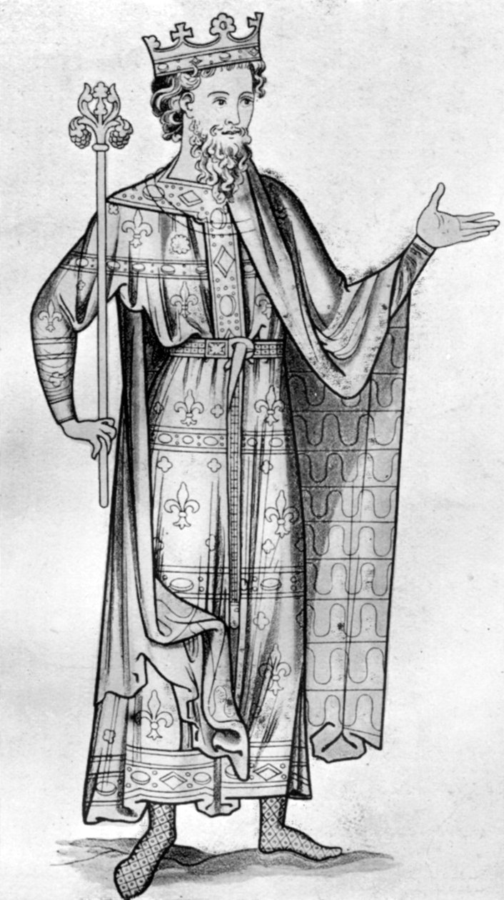 Královský kostým, c1190, 1910 od Unbekannt