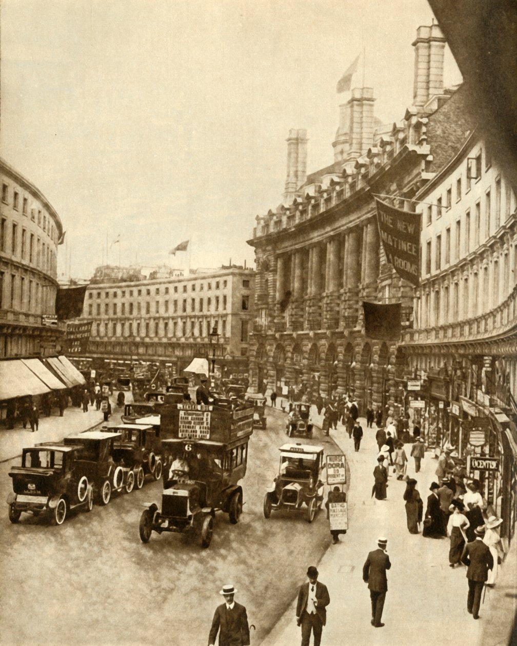 Regent Street, Londýn, 1912, 1935. od Unbekannt