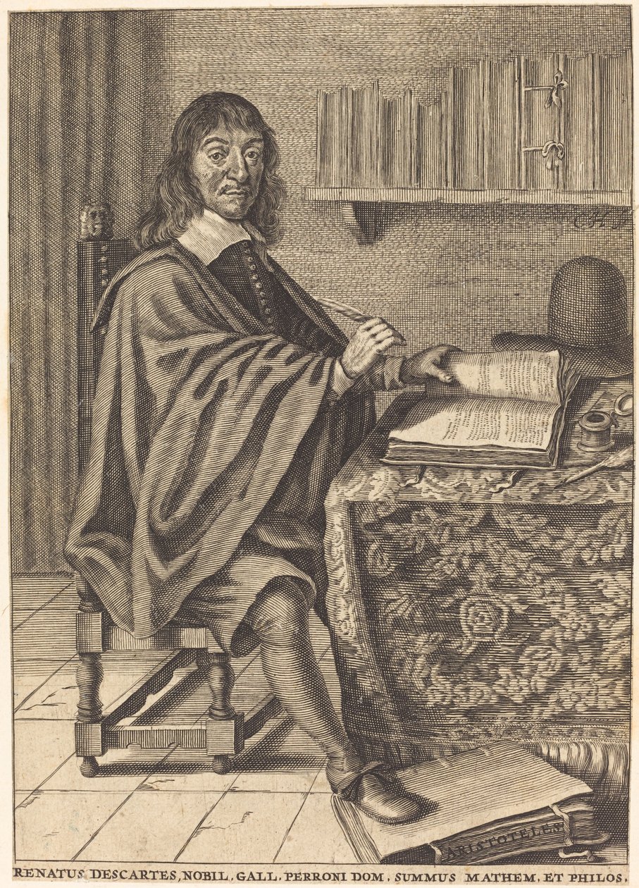 René Descartes. od Unbekannt