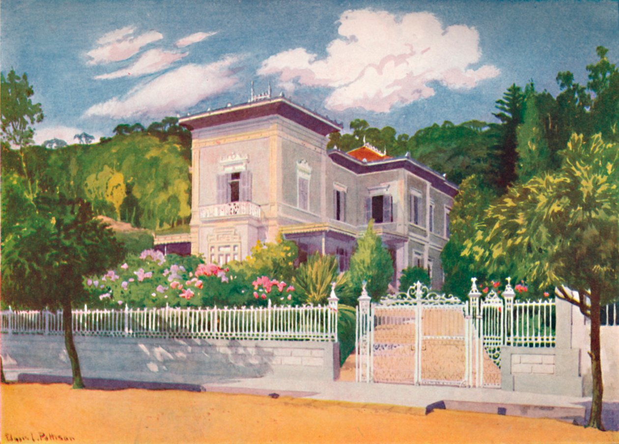 Sídlo pana Josepha Walkera, Petropolis, 1914 od Unbekannt