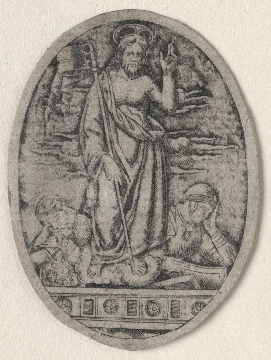 Vzkříšení Krista, 1400s. od Unbekannt