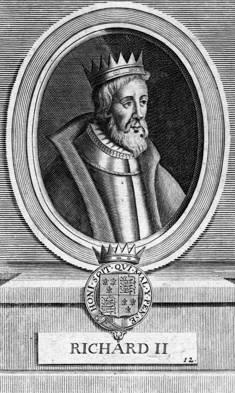 Richard II., anglický král od Unbekannt