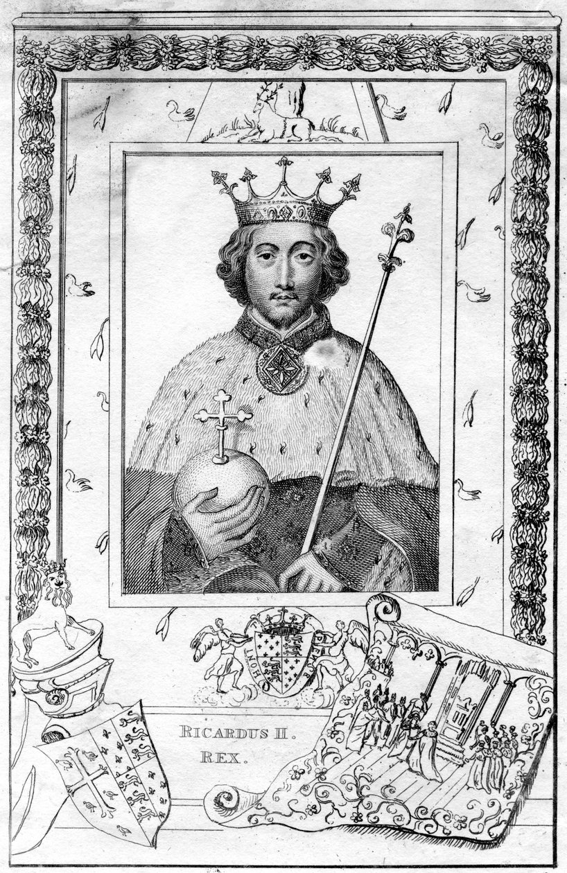 Richard II., anglický král od Unbekannt