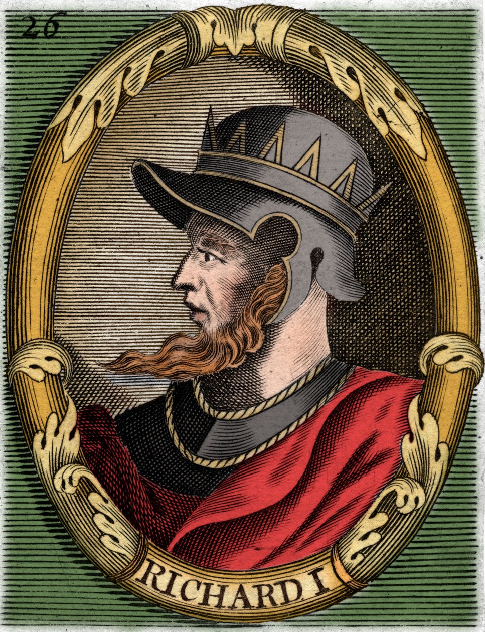 Richard I., král Anglie od Unbekannt