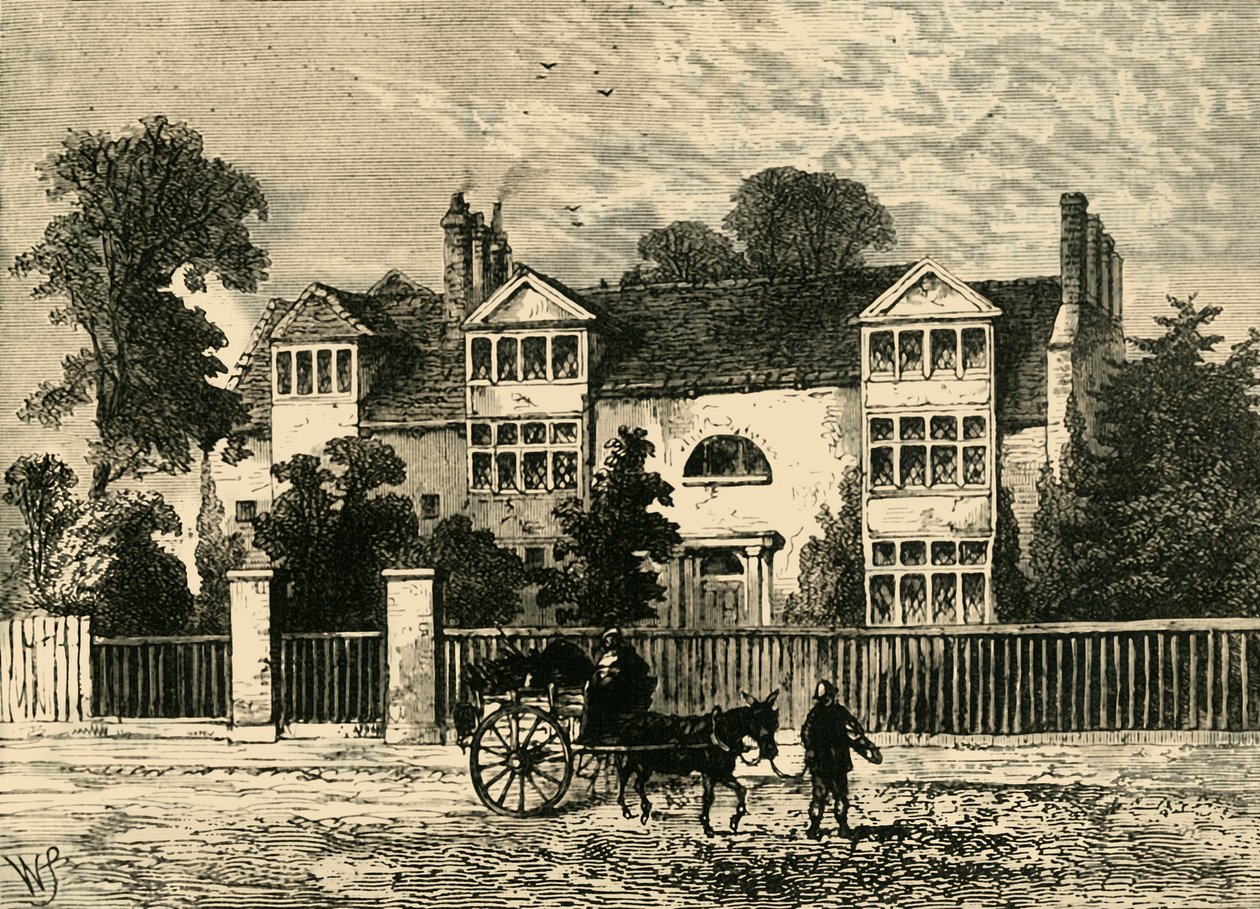 Richardsons House v Parsons Green 1799, c1878. od Unbekannt
