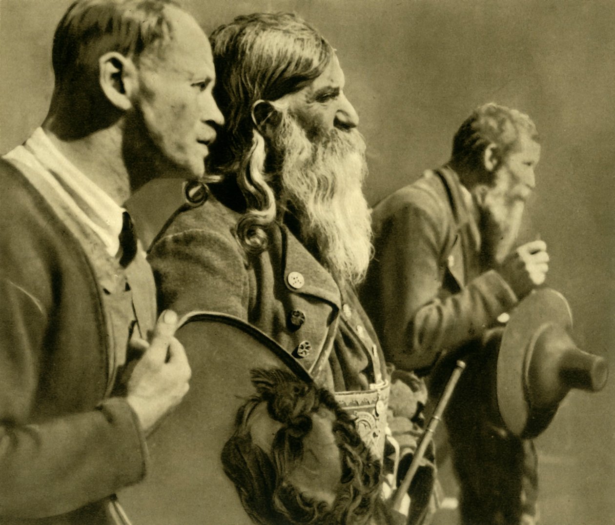 Střelci se modlí, Tyrolsko, Rakousko, c1935. od Unbekannt